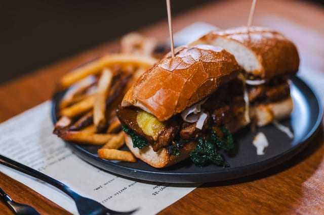 Steak Sandwich.