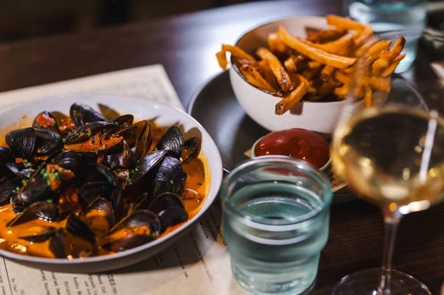 Mussels Entree.