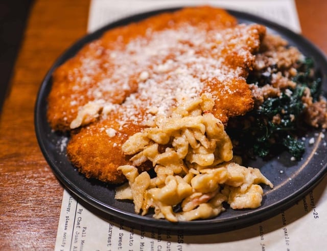 Pork Schnitzel.